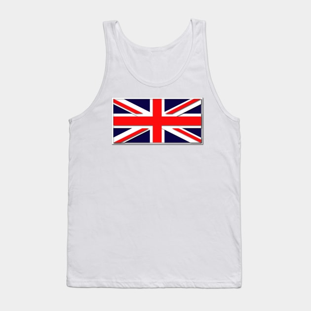 UK - Flag Tank Top by twix123844